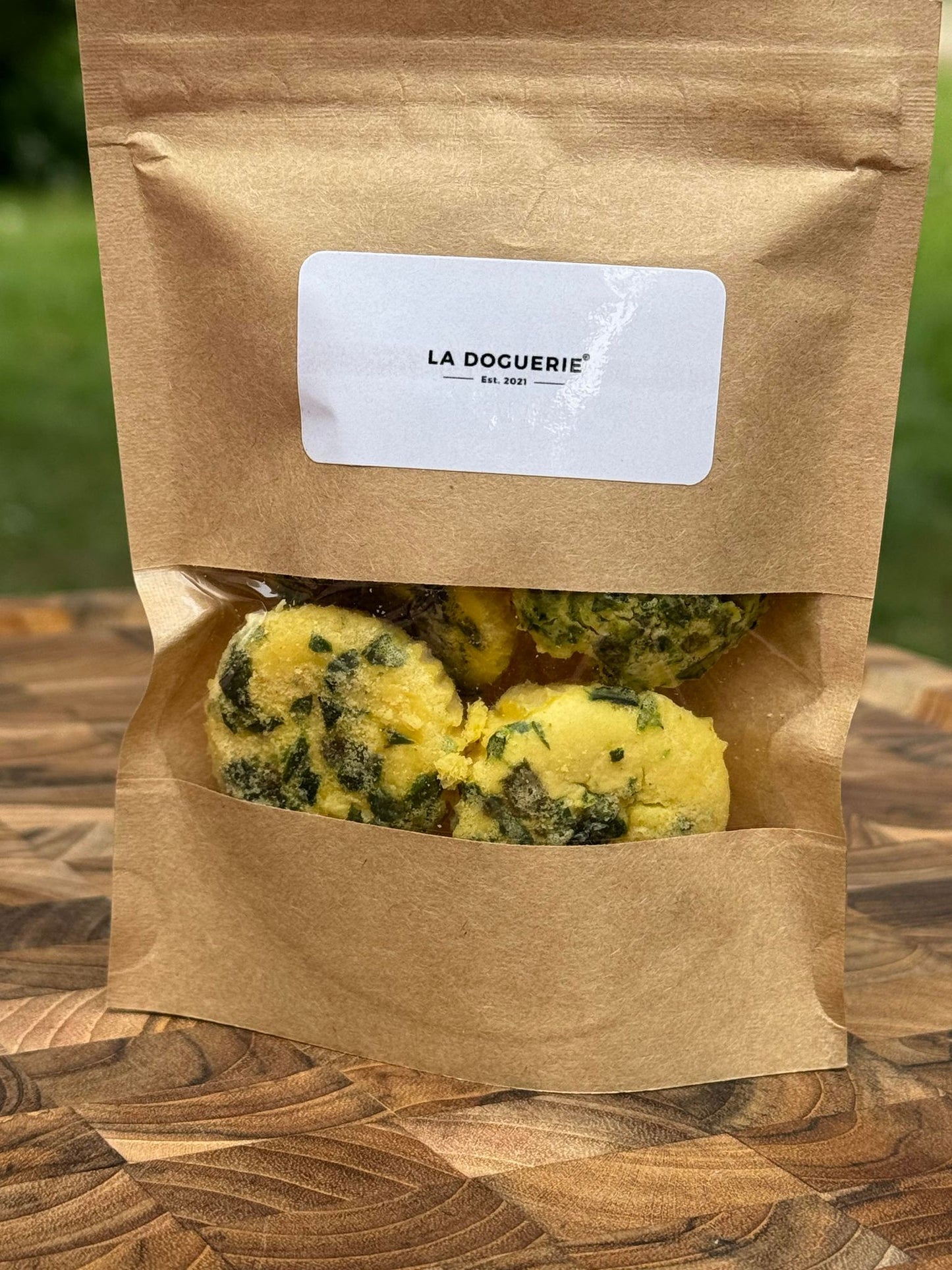 Omelette lyophilisée canard, épinard et lait de brebis - La doguerie ®