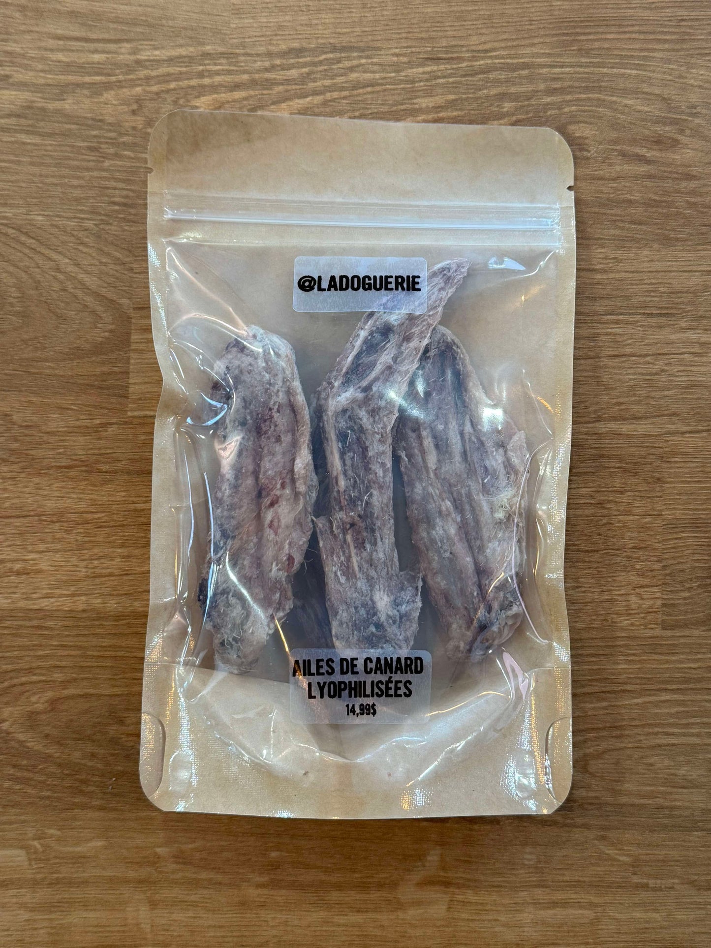 Gâteries ailes de canard lyophilisées - La doguerie ®