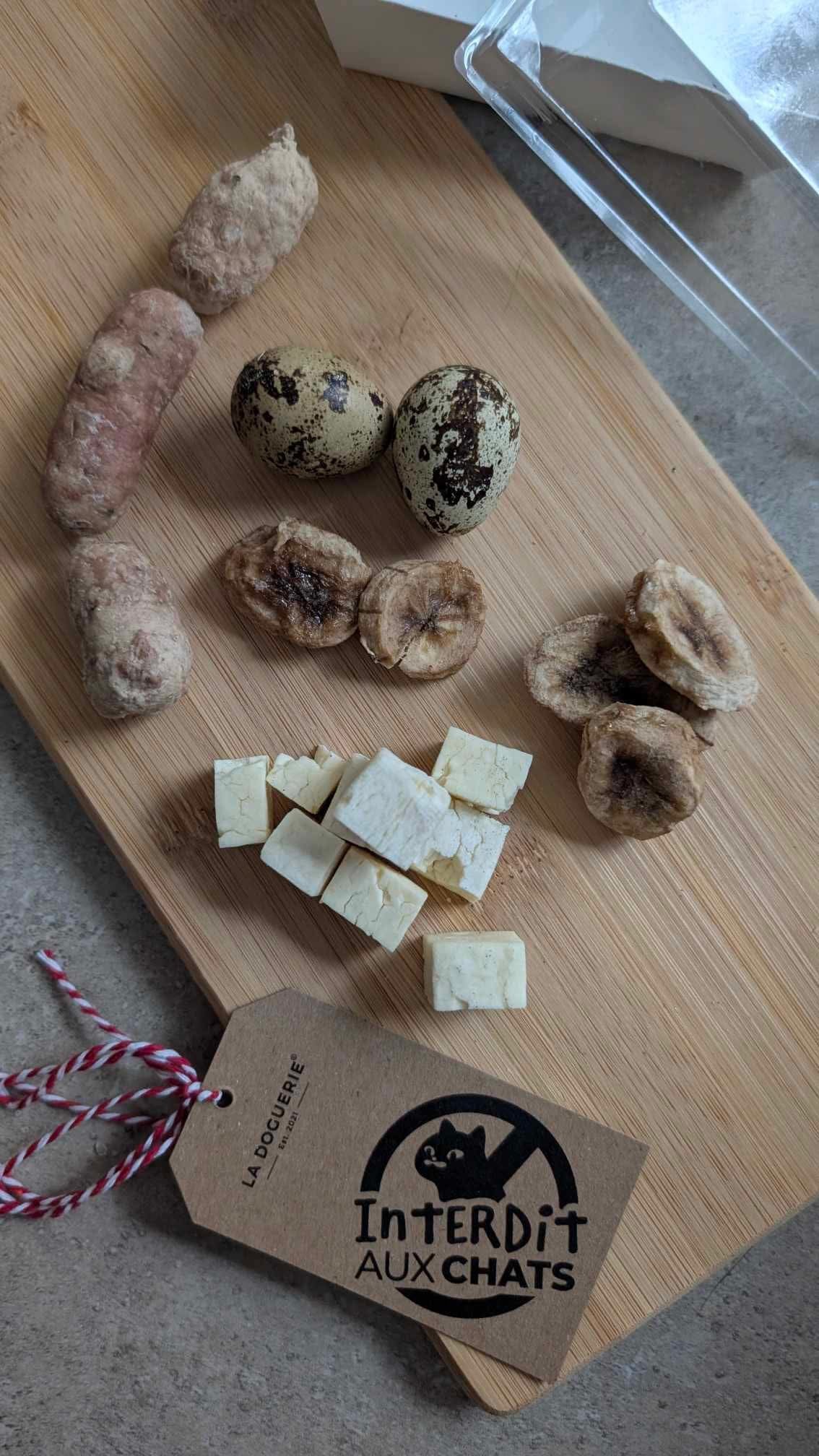 Plateau de gâteries lyophilisées PLANCHETTE - La doguerie ®