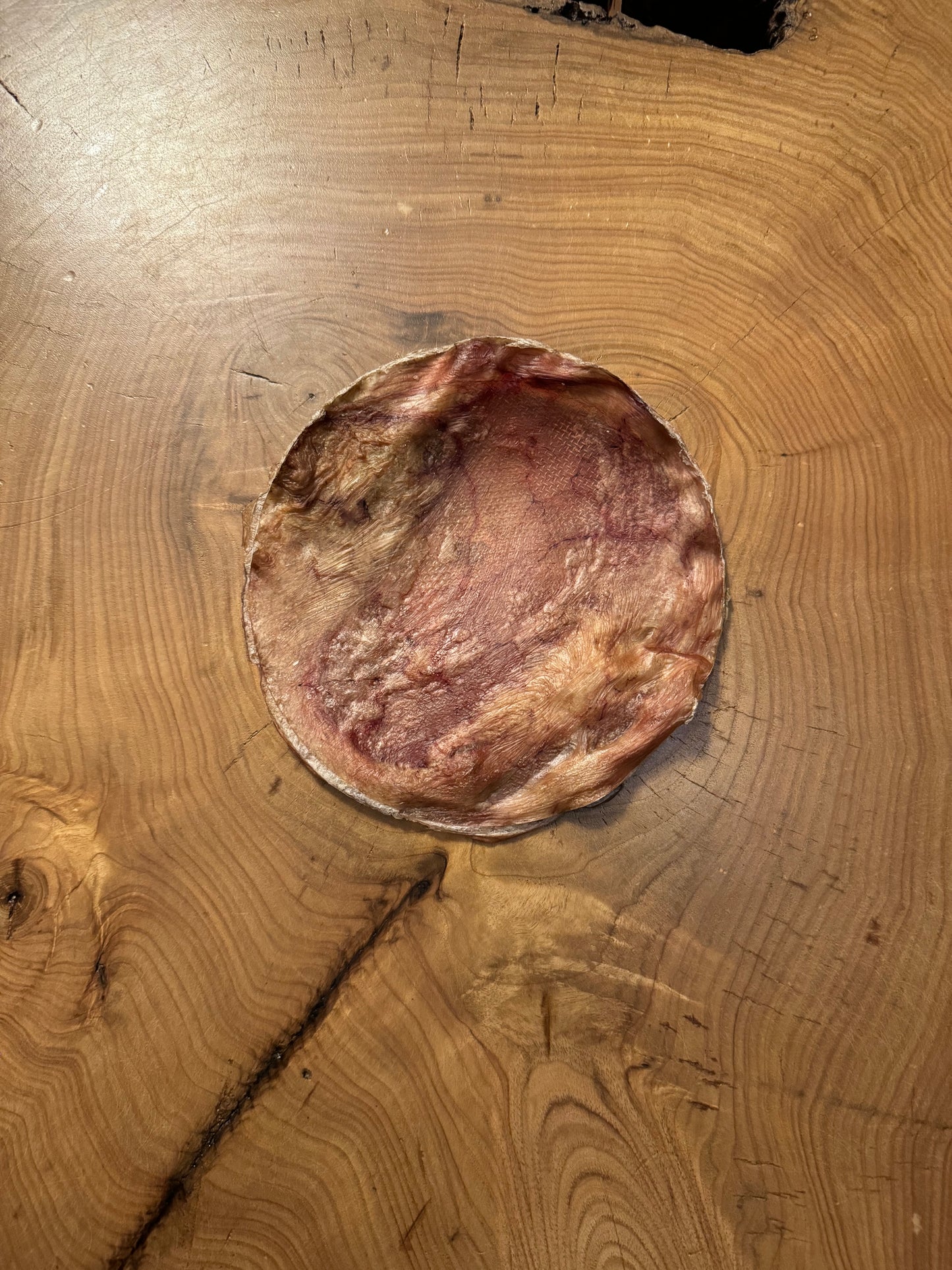 Vessie plate de boeuf à mastiquer