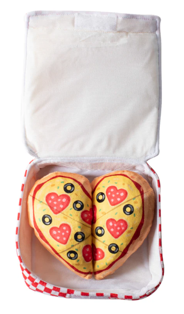 Peluche interactive - Boîte de pizza