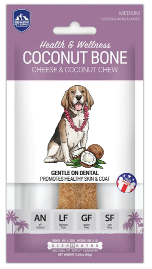 Bâton noix de coco et fromage à mâcher