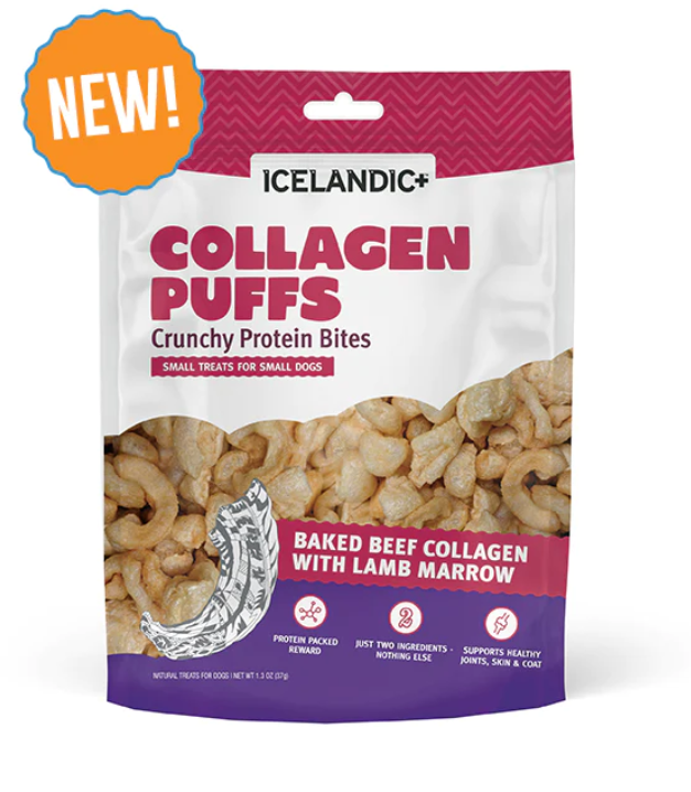 Gâterie croustillante collagène de bœuf et moelle d'agneau - Icelandic +