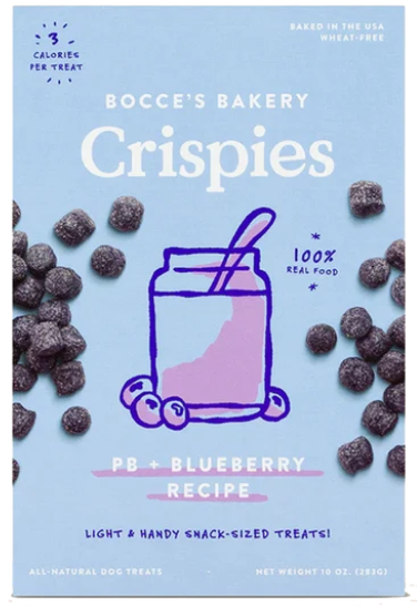 Gâteries croquantes bleuet et beurre d'arachide