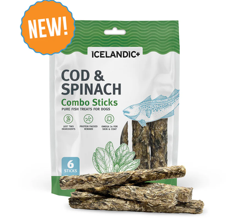 Bâtons épinard et morue Icelandic+