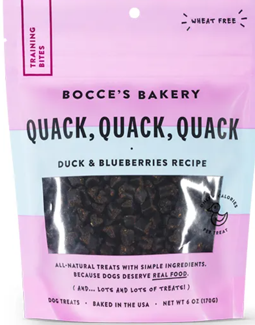 Gâteries tendres au canard et bleuets