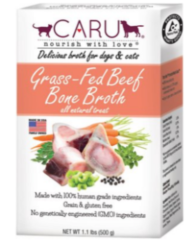 Bouillon de bœuf Caru - Biologique Nourri à l'herbe