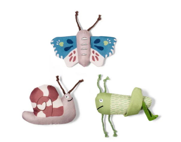 Peluches petits insectes - Printemps