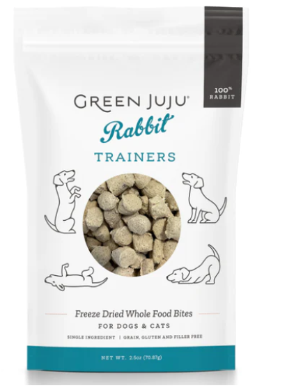 Gâteries lyophilisées au lapin