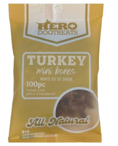 Mini os de dinde - Hero dog treats