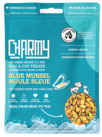 Gâteries moules bleues - charmy