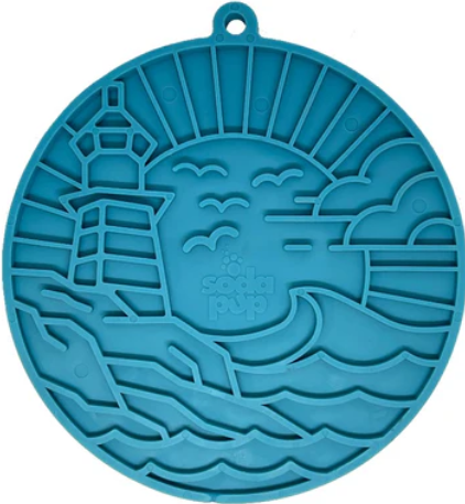 Tapis d'alimentation interactif avec ventouses- Phare- Soda pup