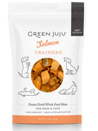 Gâteries lyophilisées saumon