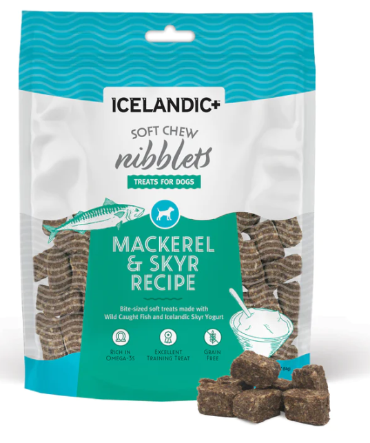 Gâterie tendre maquereau et yogourt - Icelandic+