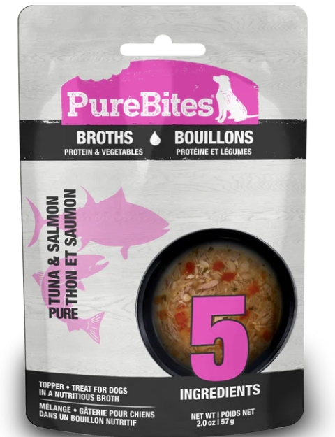 Bouillon Thon et saumon - Purebites