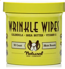 Lingettes pour les plis du visage Natural Dog Company