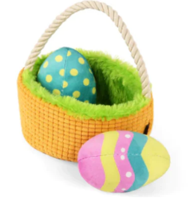 Peluche interactive panier de cocos- Pâques & printemps