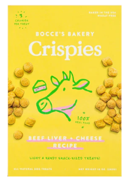 Gâteries croquantes foie de boeuf et fromage