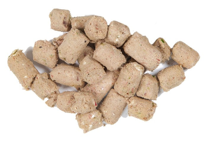 Gâteries tripes de bœuf vertes et moules lyophilisées