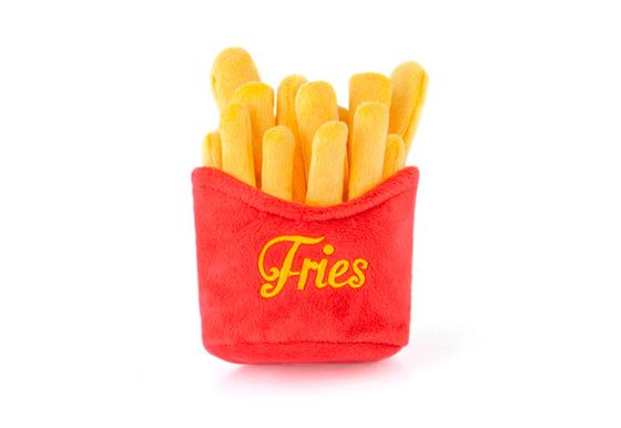 Peluche interactive frites