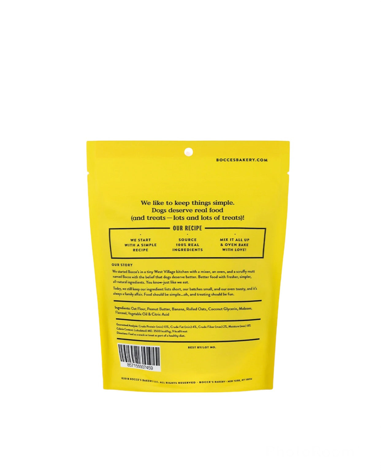 Gâteries tendres beurre d'arachide et banane