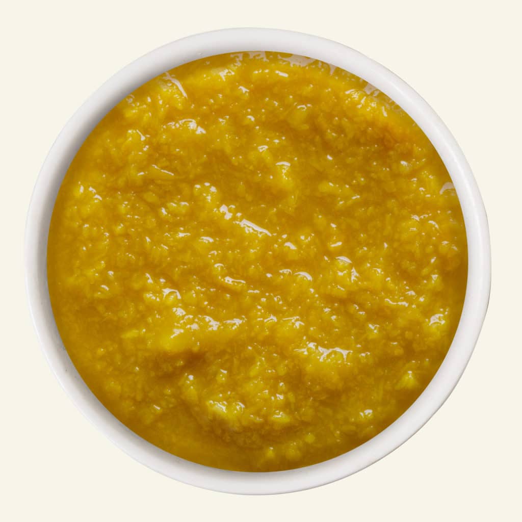 Purée de citrouille en poche