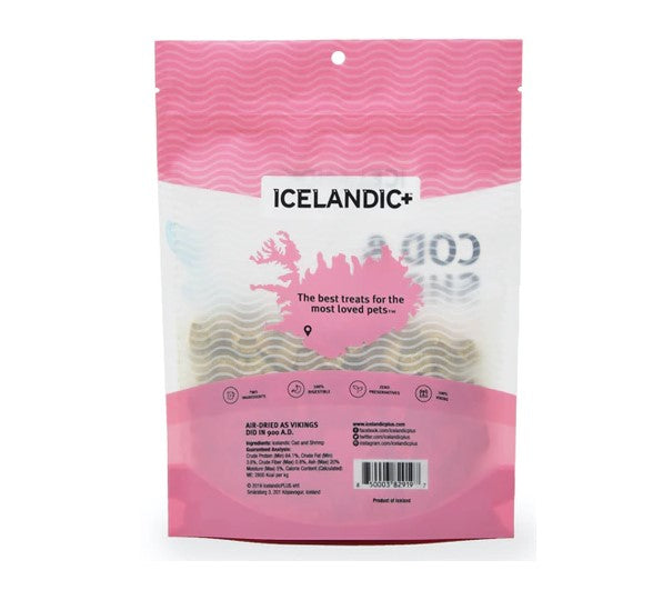 Gâteries de morue et crevette Icelandic+