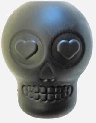 Jouet interactif tête de mort noire - SodaPup - Automne & Halloween 2025