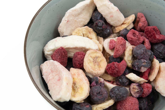 Mélange lyophilisé petite salade de fruits - La doguerie ®