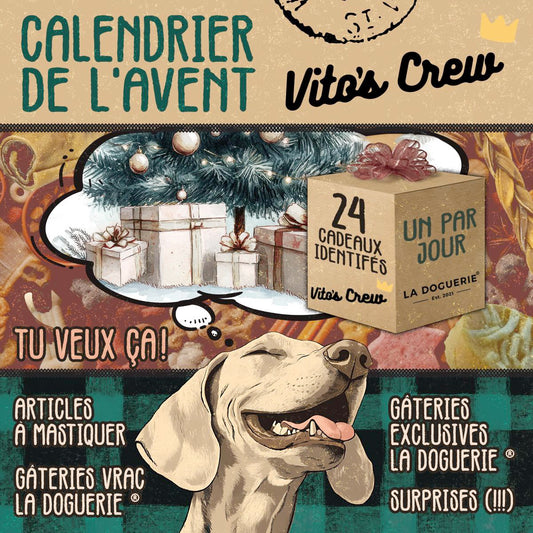 CALENDRIER MYSTÈRE DE L'AVENT VITO'S CREW - Noël 2024 (PRÉCOMMANDE)