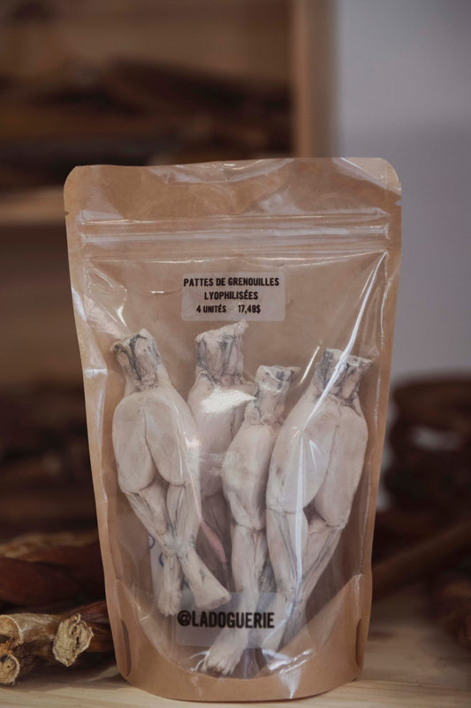Gâteries lyophilisées cuisses de grenouille - La doguerie ®