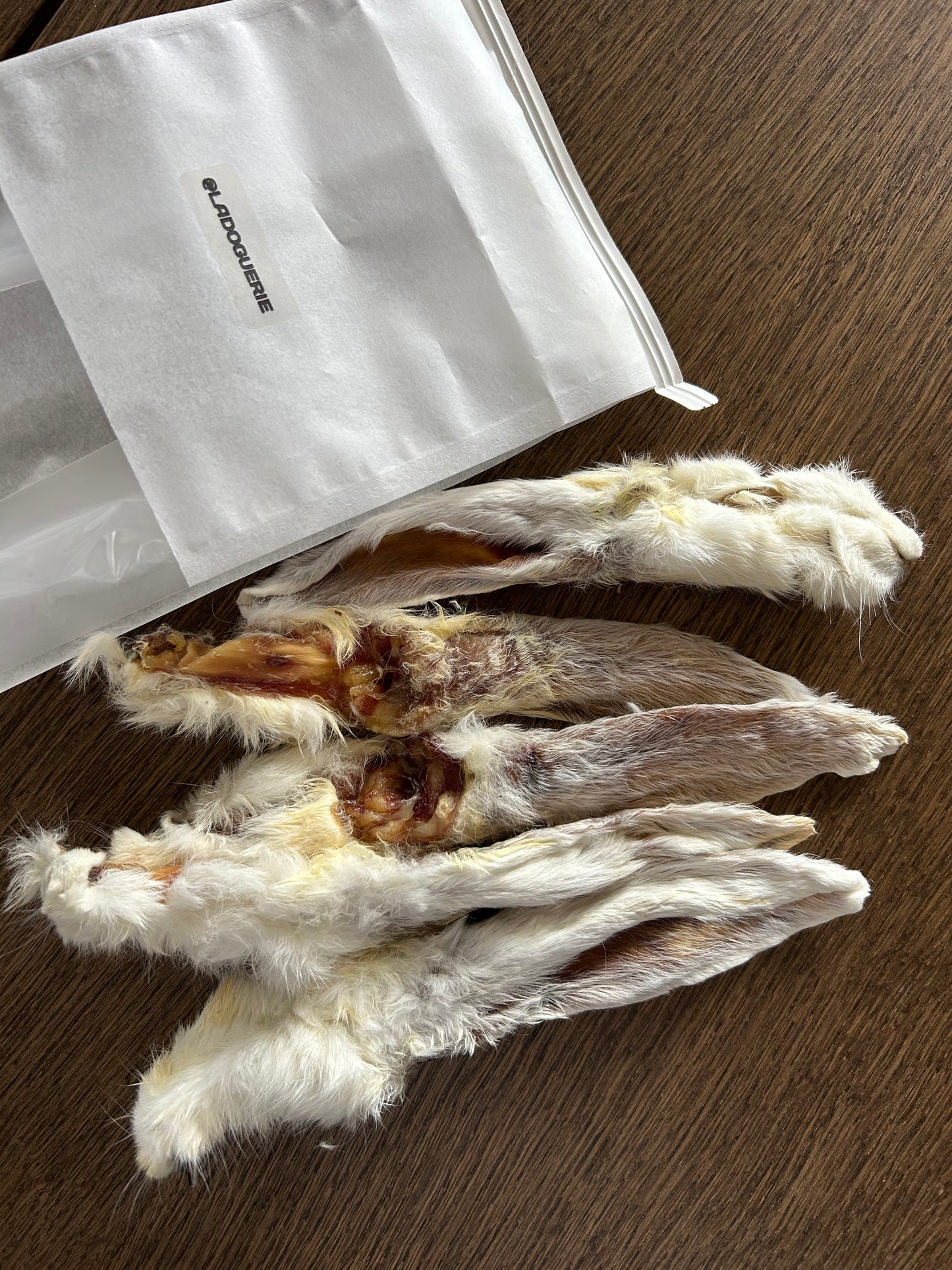 Gâteries- Oreilles de lapin déshydratées (5) - LA DOGUERIE ®