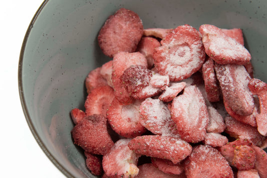 Mélange lyophilisé fraise lait de chèvre  - La doguerie ®