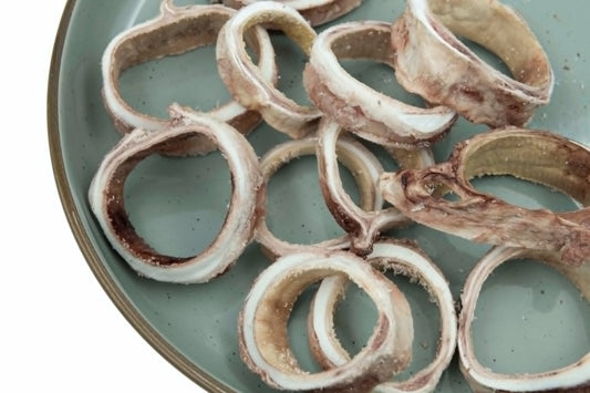 Rondelles de trachées de boeuf lyophilisées - La doguerie ®