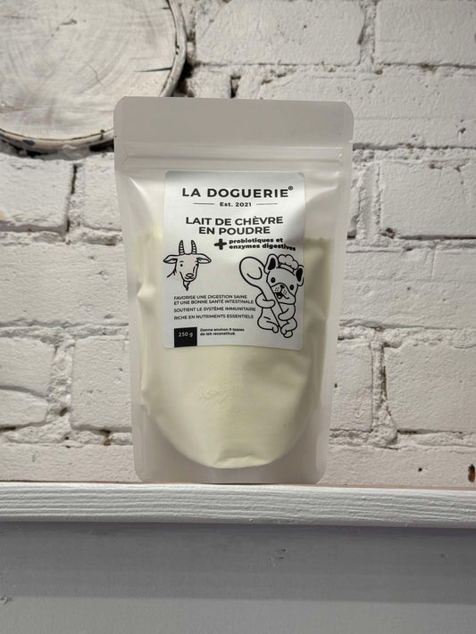 Lait de chèvre en poudre avec probiotiques & enzymes digestives-  La doguerie ®