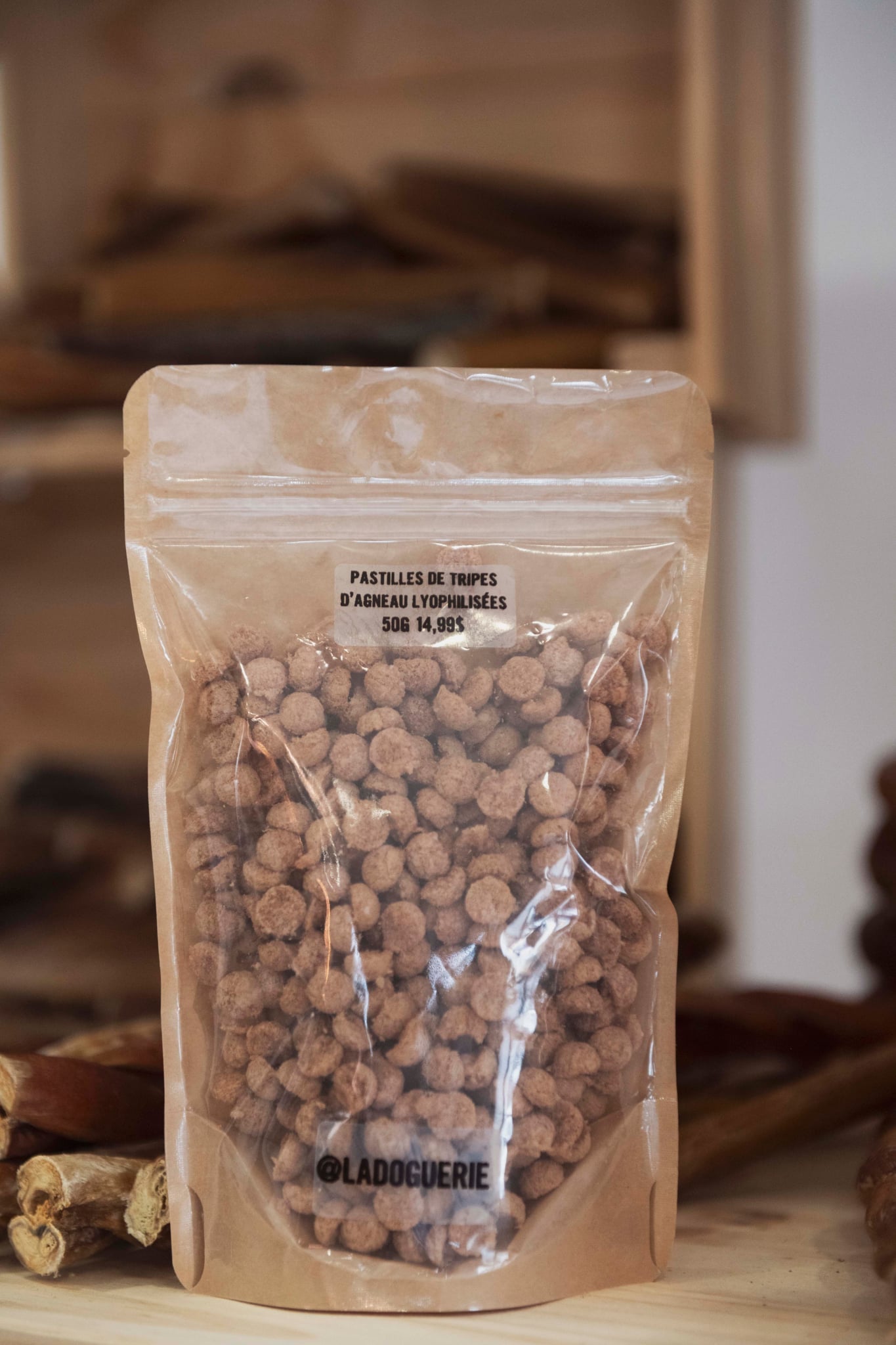 Pastilles lyophilisées tripe d'agneau - La doguerie ®