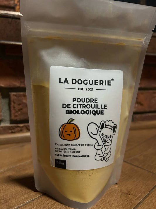 Supplément poudre de citrouille biologique La doguerie ®