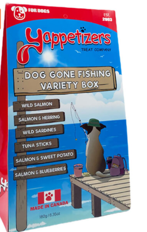 Gâteries boîte du pêcheur Yappetizers