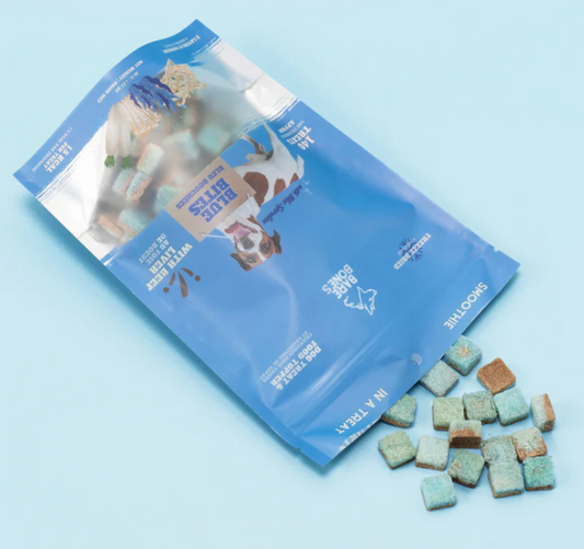 Gâterie lyophilisée bouchées bleues
