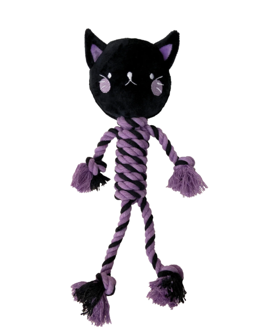 Peluche avec cordes chat- Boutique Automne & Halloween 2025