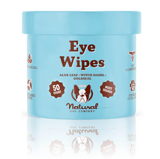 Lingettes pour le contour des yeux Natural Dog Company