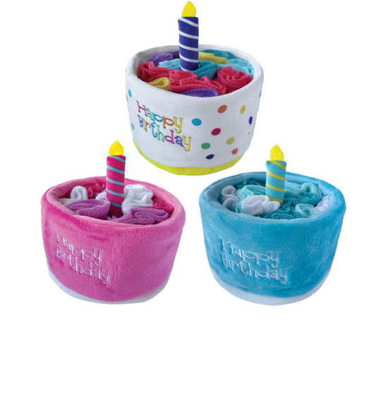 Peluche interactive gâteau