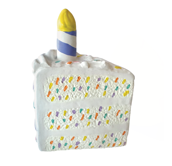 Jouet en latex gâteau d'anniversaire