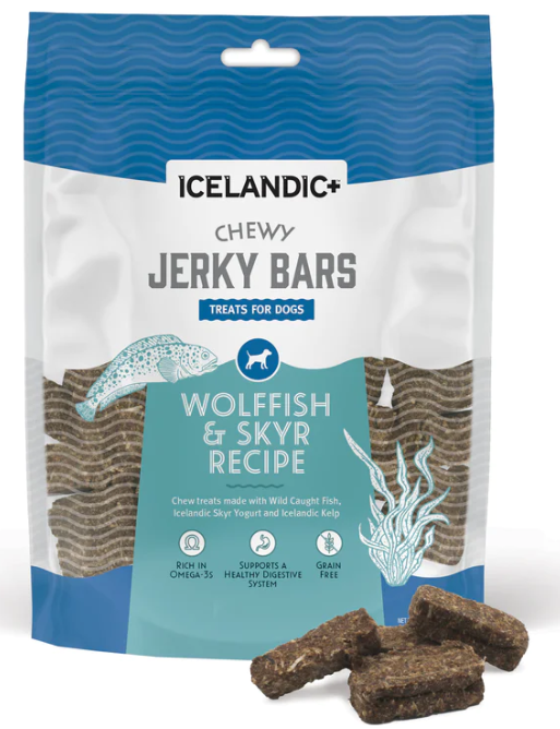 Jerky recette loup de mer, yogourt et varech- Icelandic+