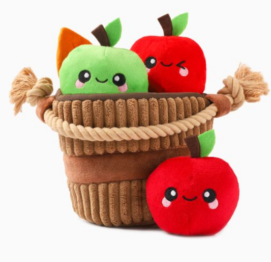 Peluche interactive panier de pommes - Automne & halloween 2025