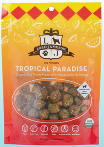 Gâteries tendres biologiques Saveur tropicale Lord Jameson