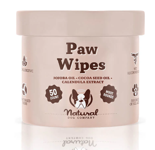 Lingettes pour les pattes Natural Dog Company