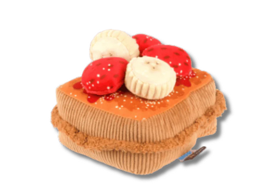 Peluche toast fraise & banane