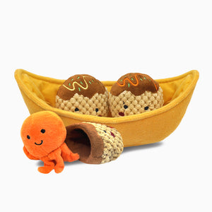 Peluche interactive repas japonais