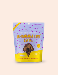 Gâteries tendres beurre d'arachide et banane